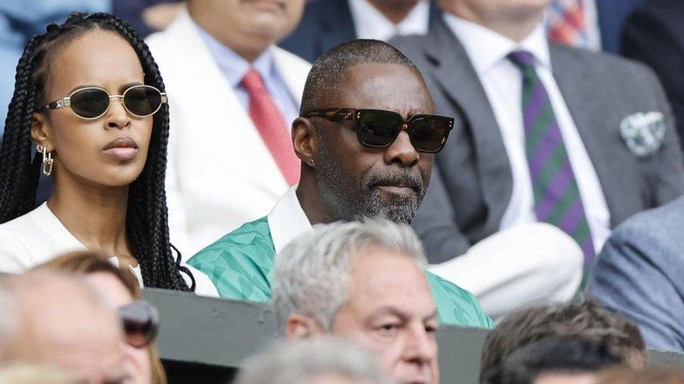 Idris Elba at Wimbledon