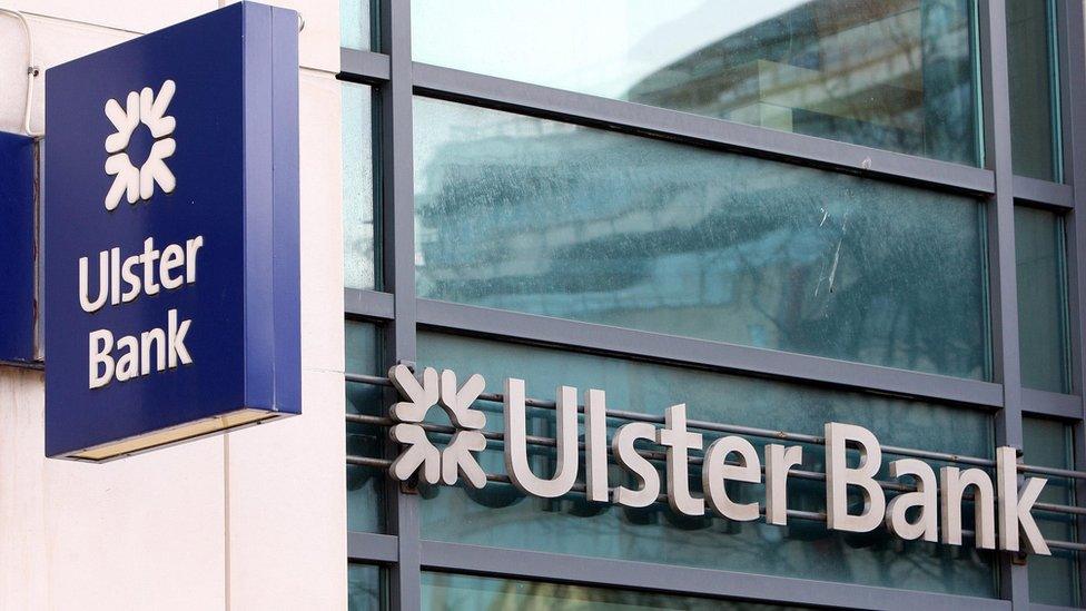 Ulster Bank sign