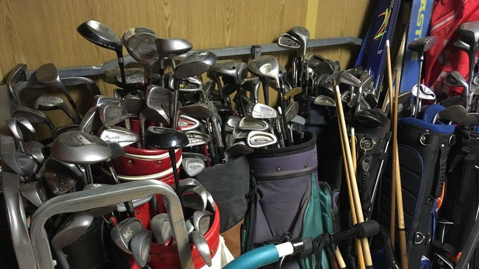 Golf clubs