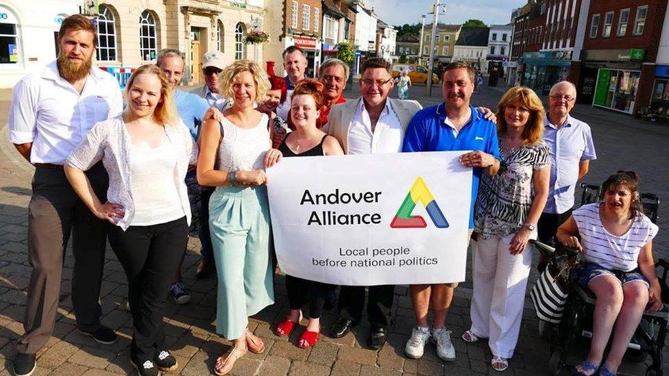 Andover Alliance candidates