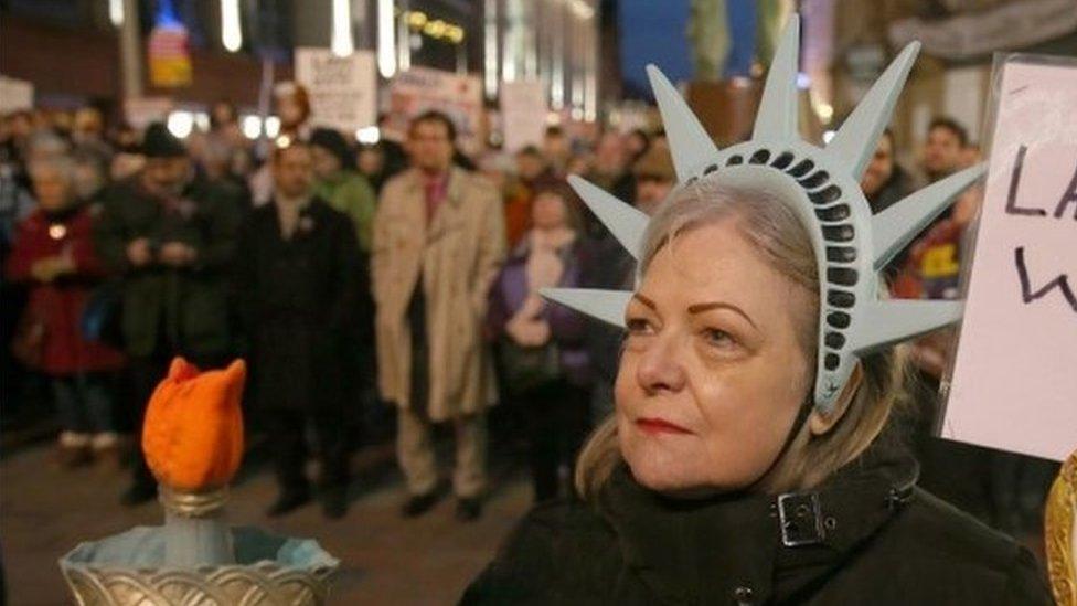 Glasgow protesters