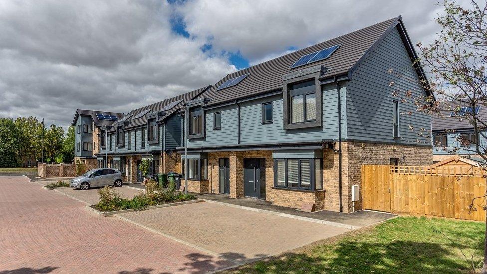 Eden Rise development in Cambourne