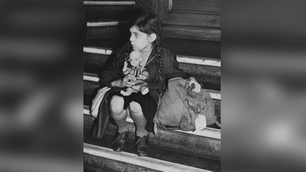 Kindertransport children at Dovercourt Bay