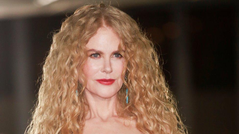 Nicole Kidman pictured at the Academy Museum of Motion Pictures gala in Los Angeles in September 2021