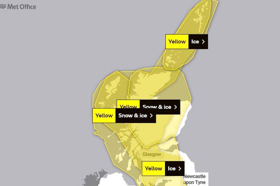 Met Office warnings