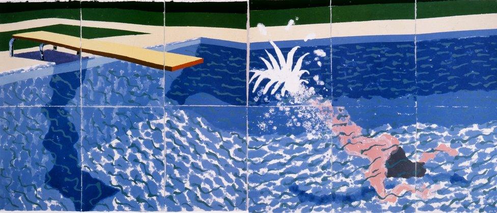 David Hockney, Le Plongeur (Paper Pool 18) 1978