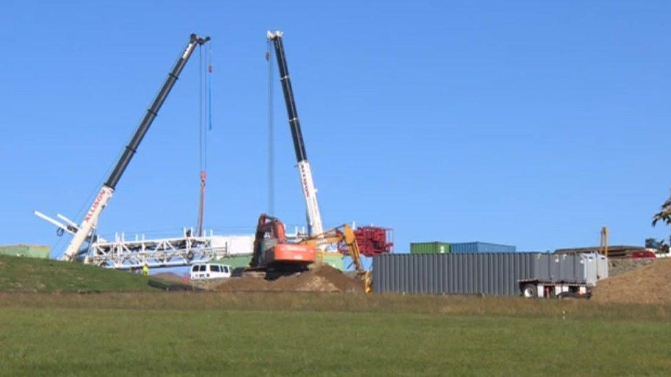 Fracking site in Pennsylvania