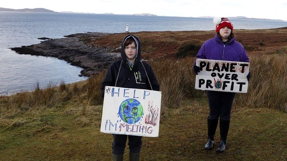 Climate protest