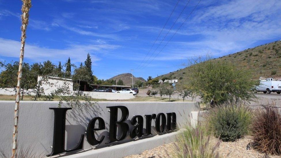 Le Baron Mormon settlement in Mexico