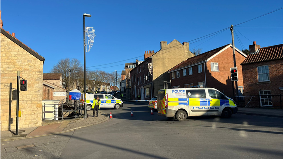 A man has been arrested after another man died in Tadcaster earlier