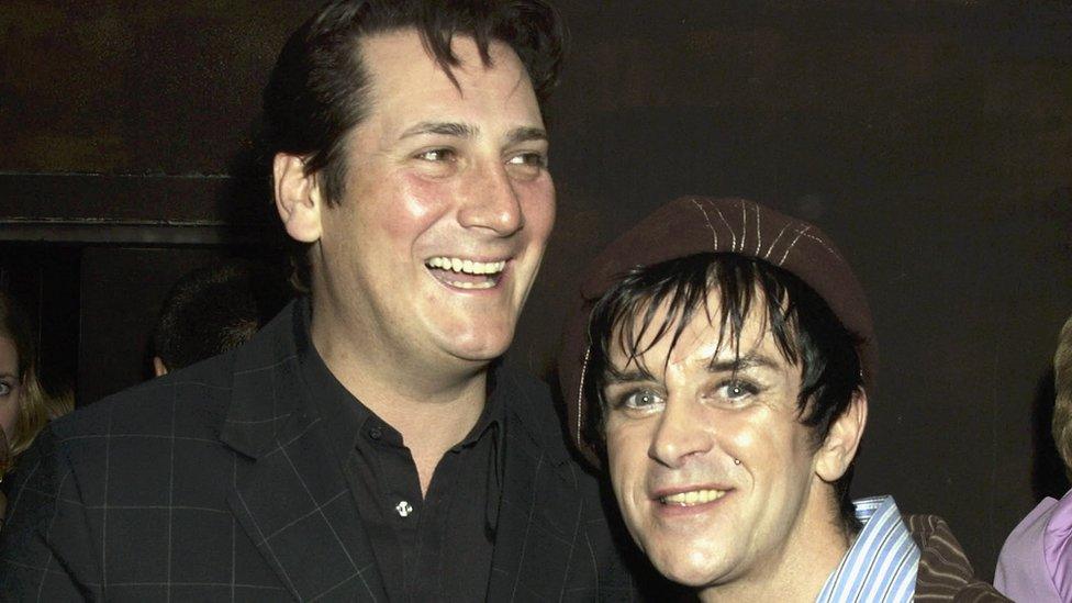 Steve Strange and Tony Hadley