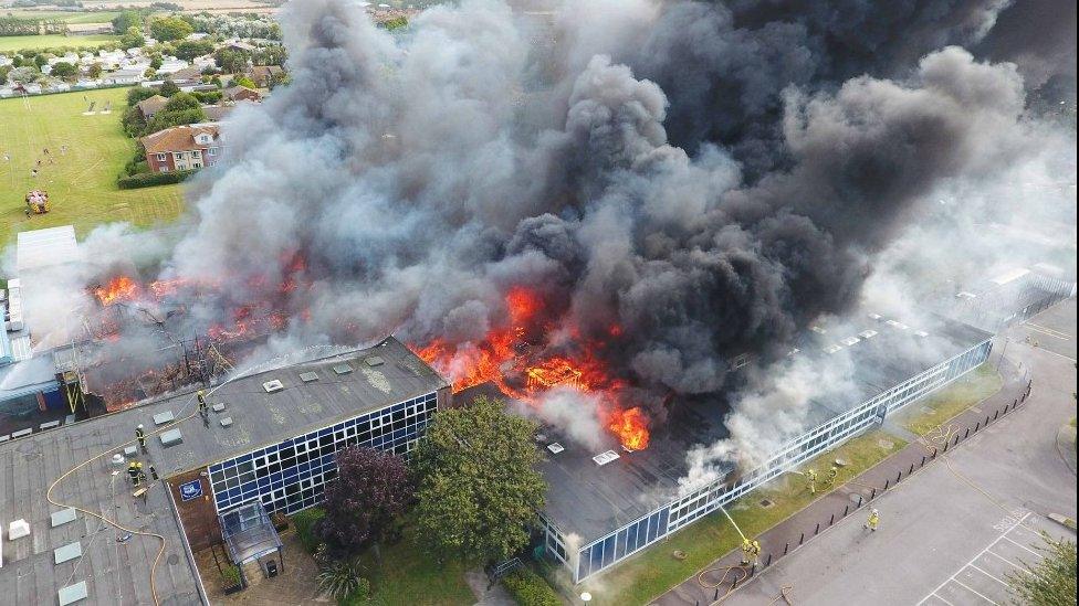 Selsey Academy fire