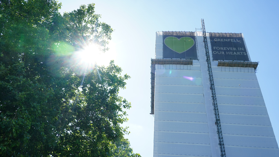 Grenfell's remains in London