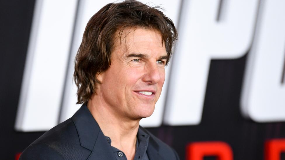 Tom Cruise at the premiere of "Mission: Impossible - Dead Reckoning Part One" held at Rose Theater, at Jazz at Lincoln Center's Frederick P. Rose Hall on July 10, 2023 in New York