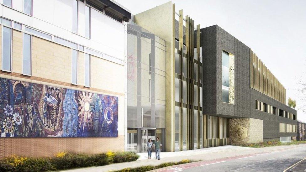 Leeds College of Art artist's impression