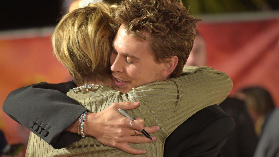 Greta Gerwig and Austin Butler