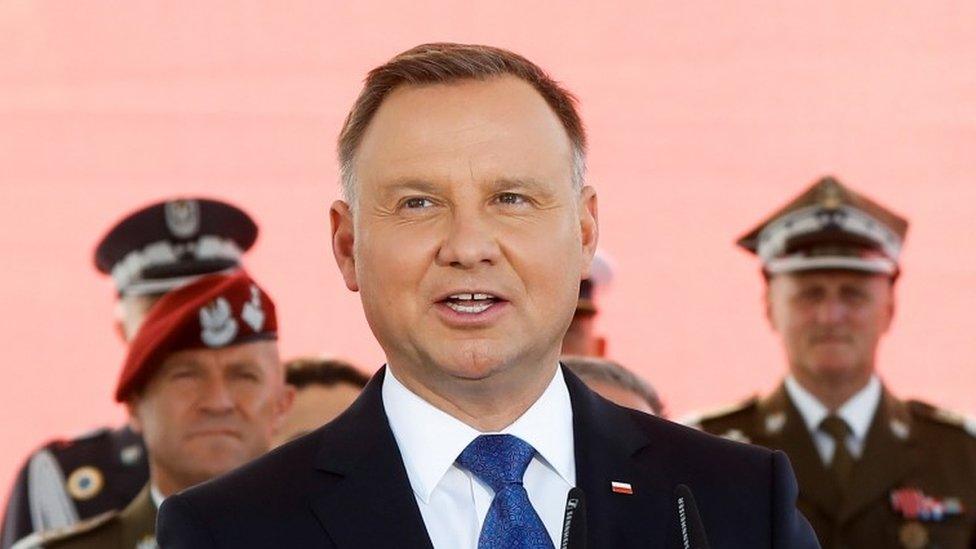 Polish President Andrzej Duda