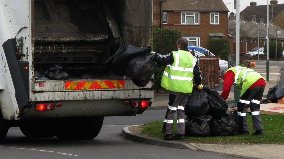 Refuse collecting