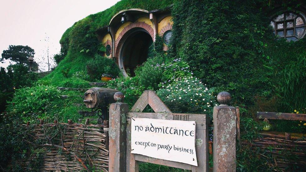 Hobbiton in New Zealand