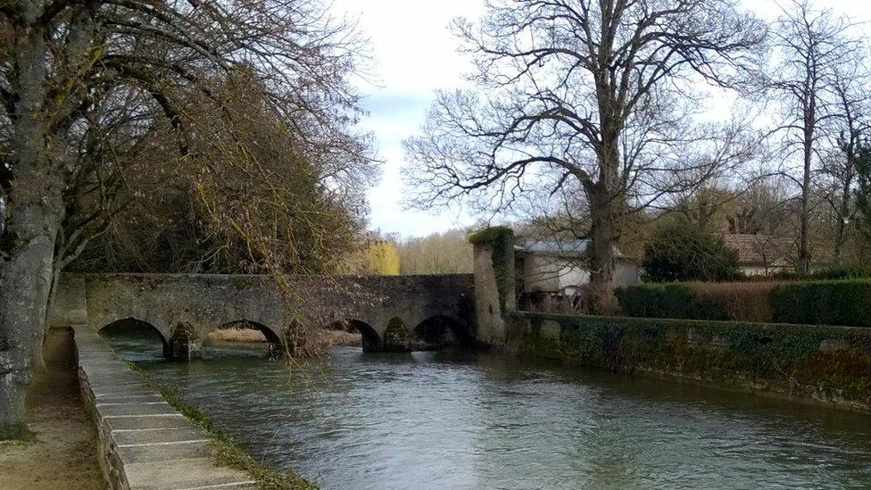 The bridge at Chatillon