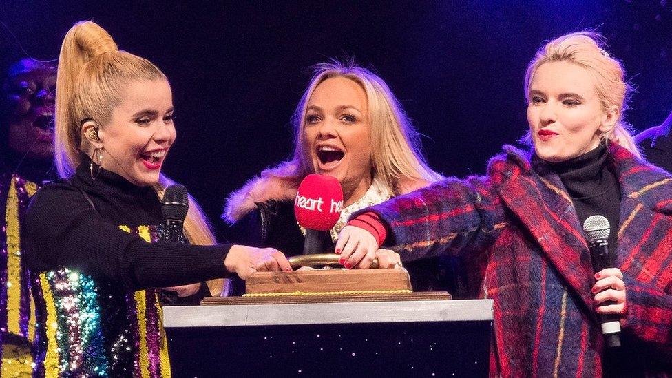 Paloma Faith, Emma Bunton and Grace Chatto turn on the Regent Street Christmas lights