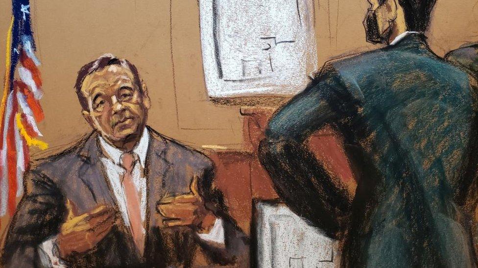 Spacey testified in court