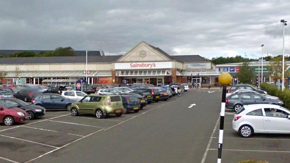 Sainsbury's at Kingsgate in East Kilbride