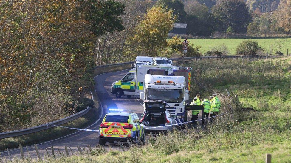 Lorry crash