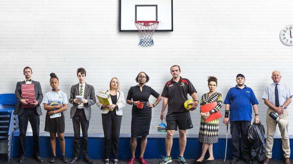 Promotional image for BBC Two documentary series, School.