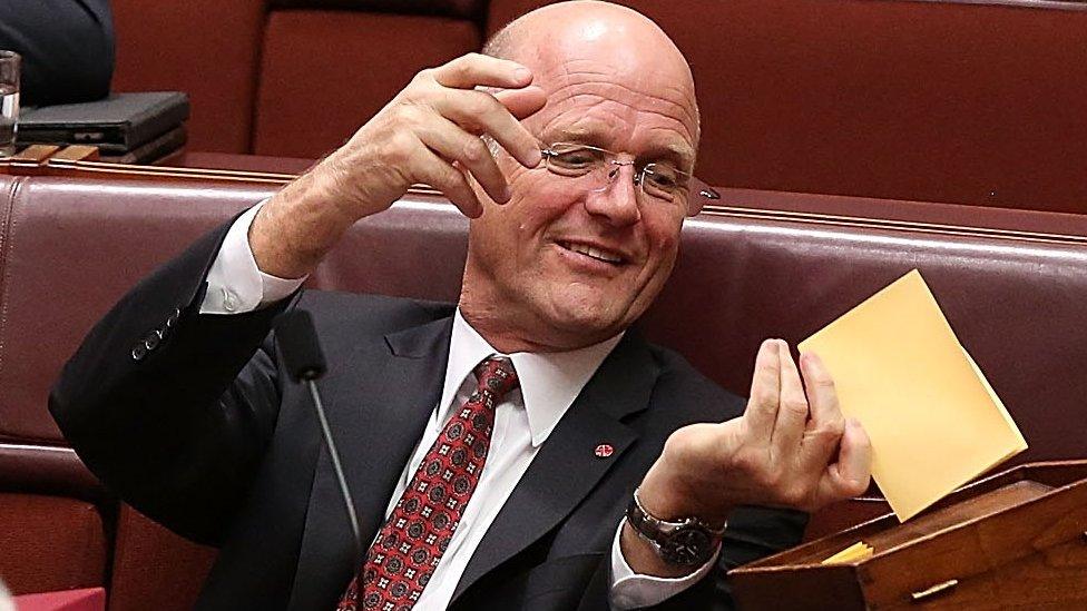 Senator David Leyonhjelm