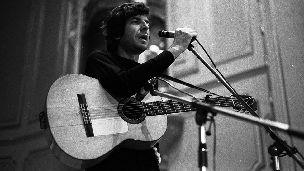 Leonard Cohen in 1970