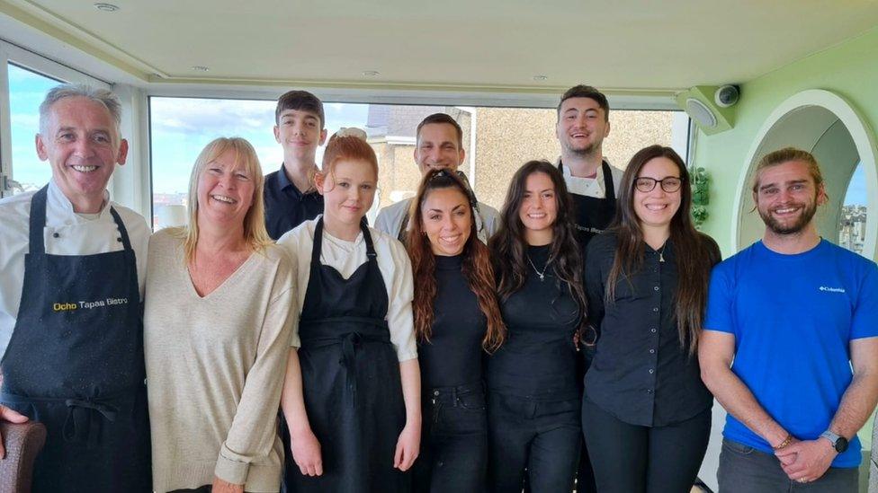 Ocho bistro staff