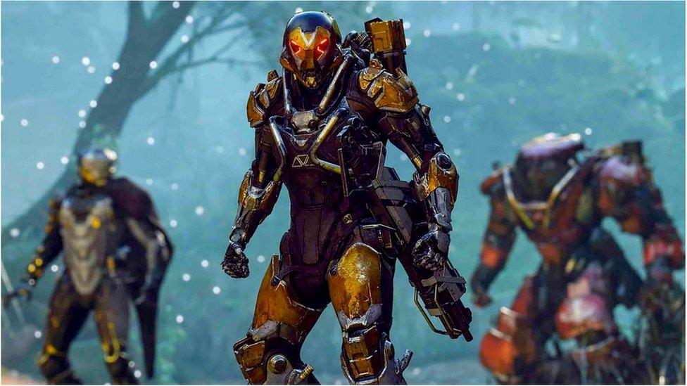 Anthem game footage