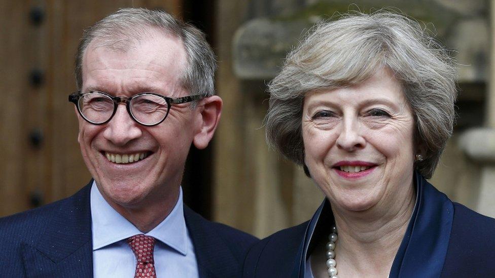 Philip and Theresa May