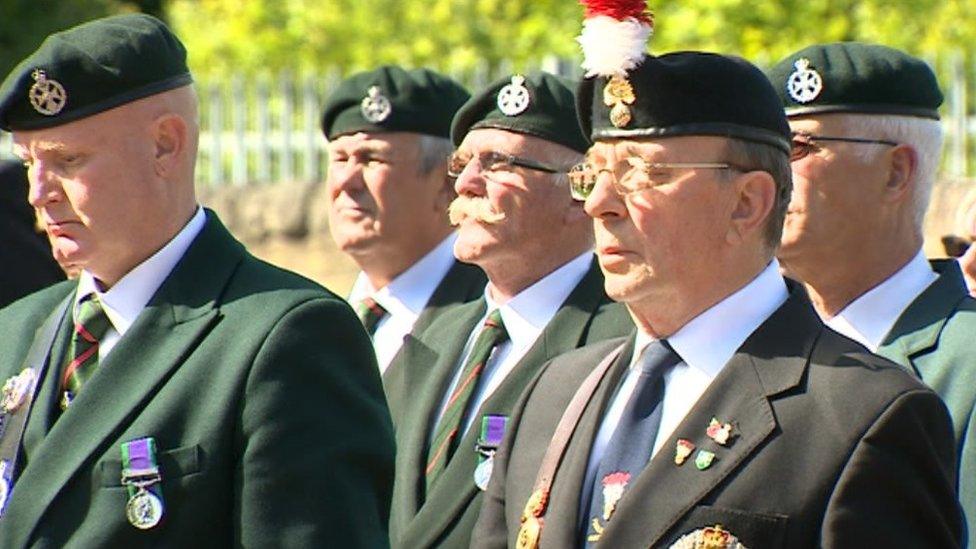 VJ Day service in Sunderland