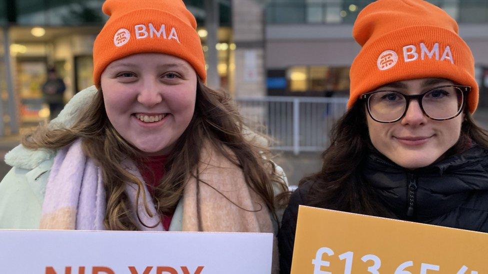 Catrin Davies and Lowri Thomas