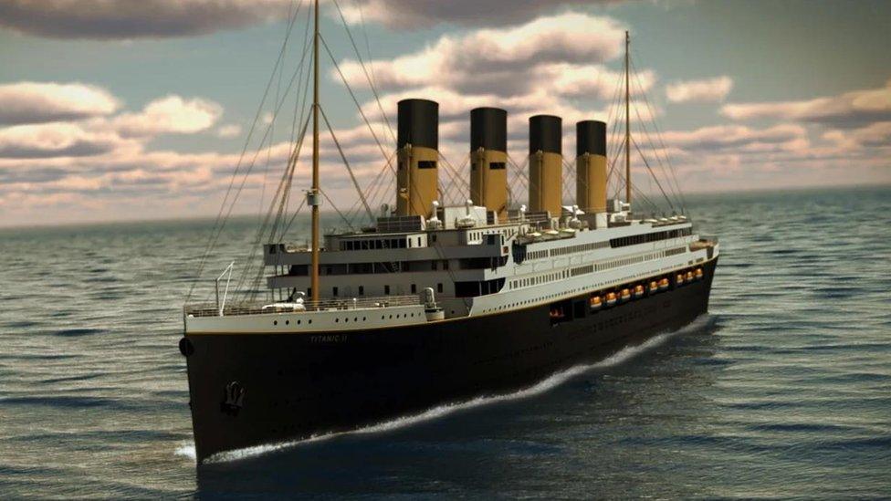 Titanic II model