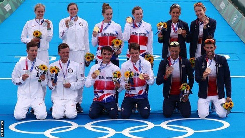 Great Britain finished 14 seconds ahead of the United States, while France secured bronze