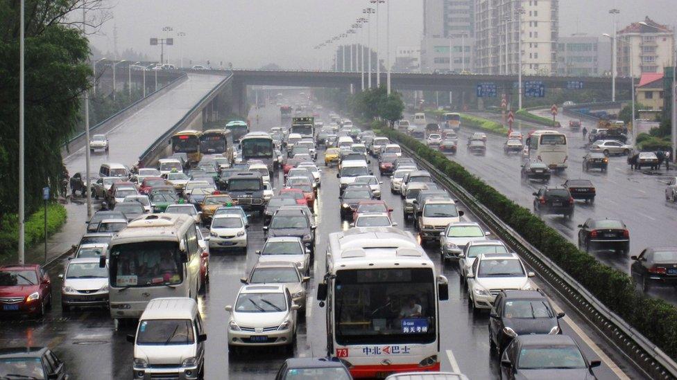 Traffic in Nanjing