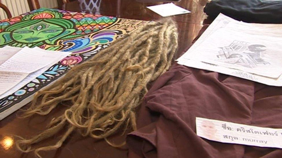 Chris Dodd's dreadlocks