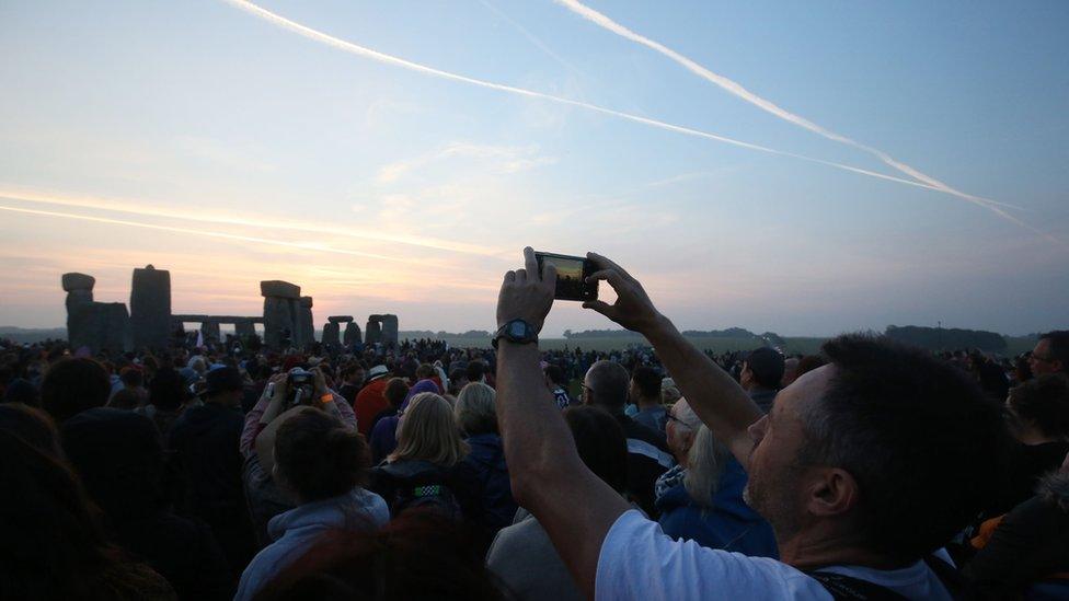 Summer solstice at Stonehenge