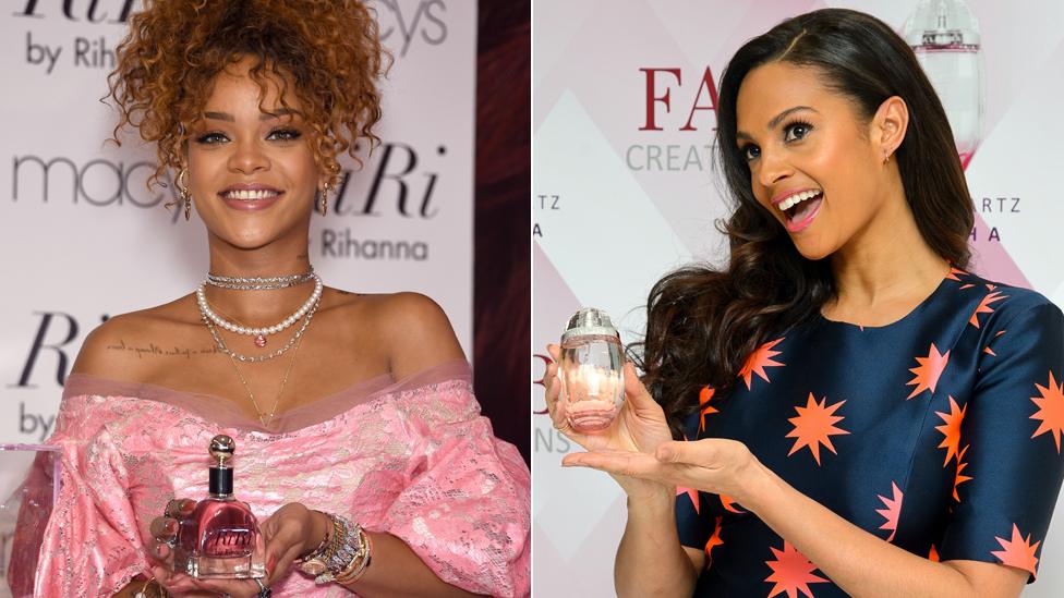 Rihanna and Alesha Dixon