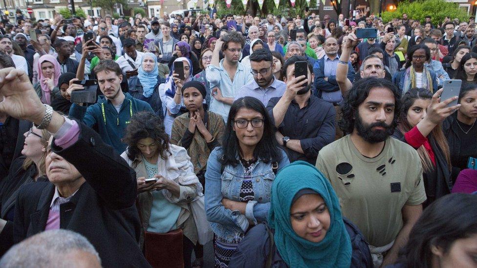 Finsbury Park memorial event