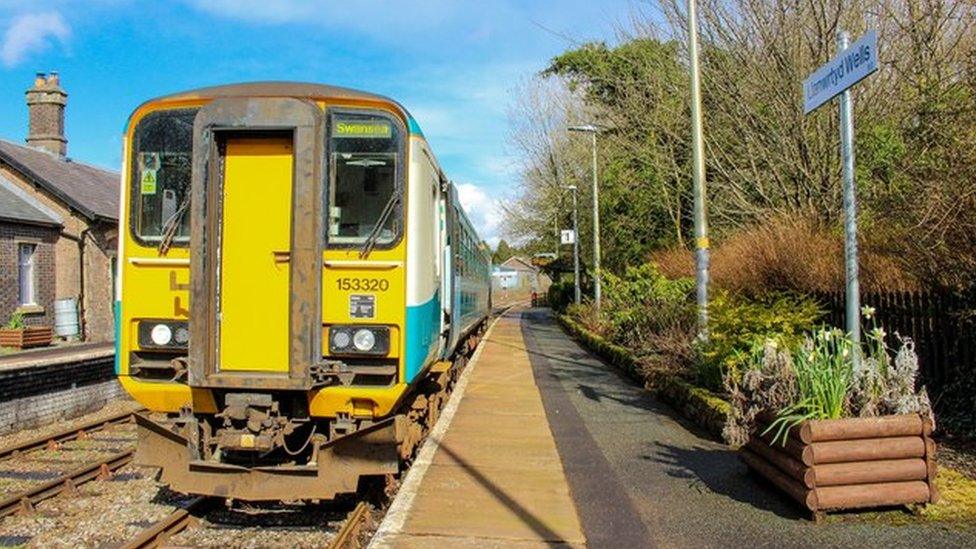 Llanwrtyd Wells Railway Station