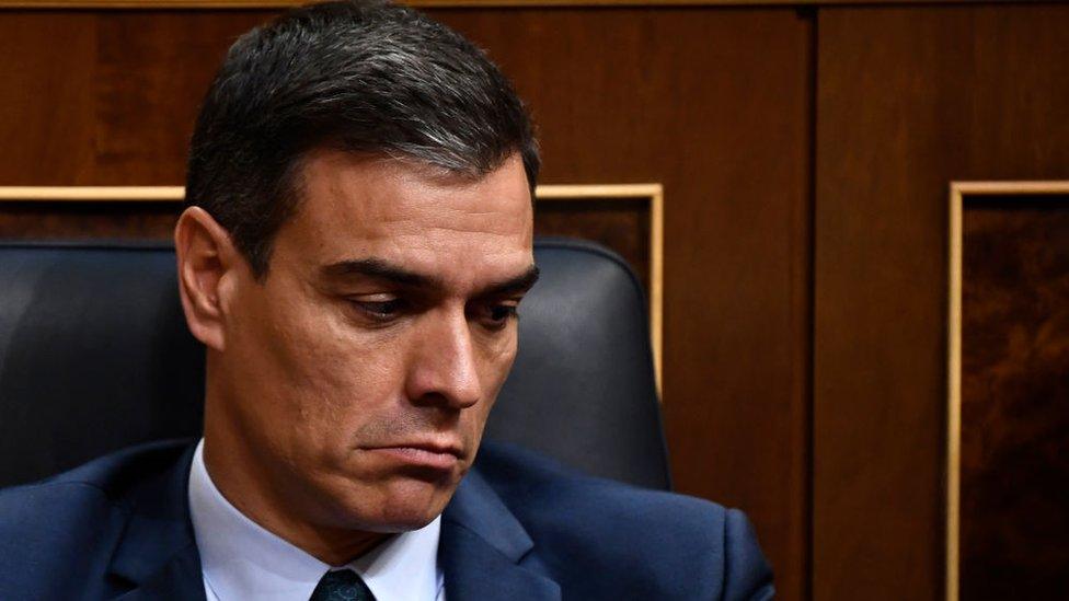 Spanish caretaker Prime Minister Pedro Sanchez