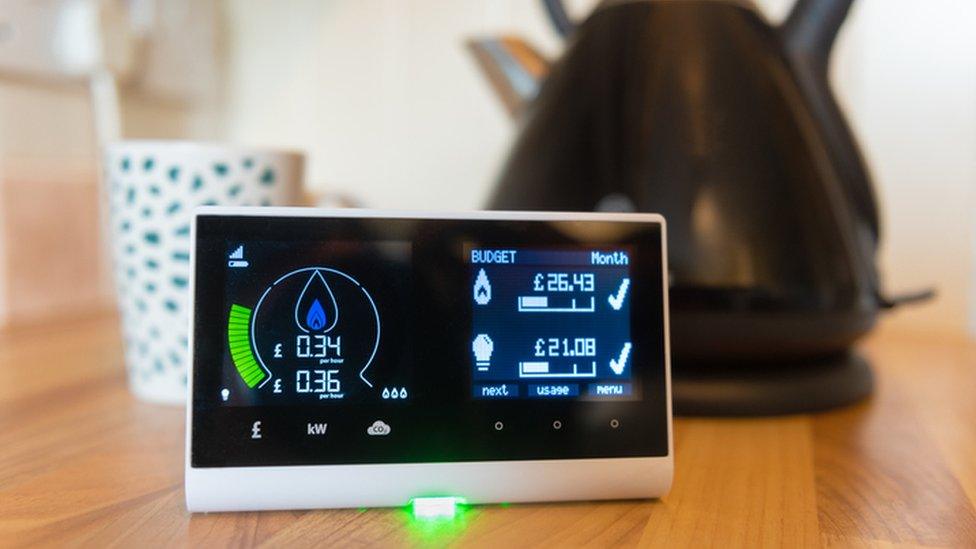 Smart meter with digital display