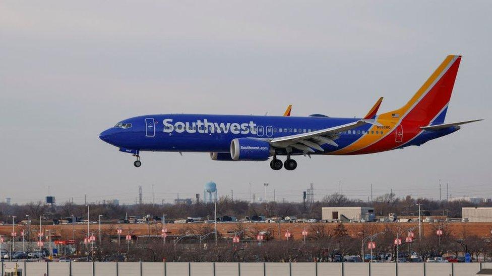 Southwest Airlines plane