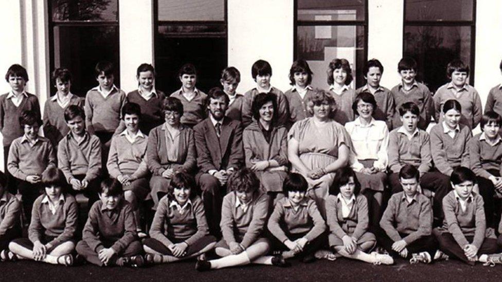 Lagan College pupils and staff