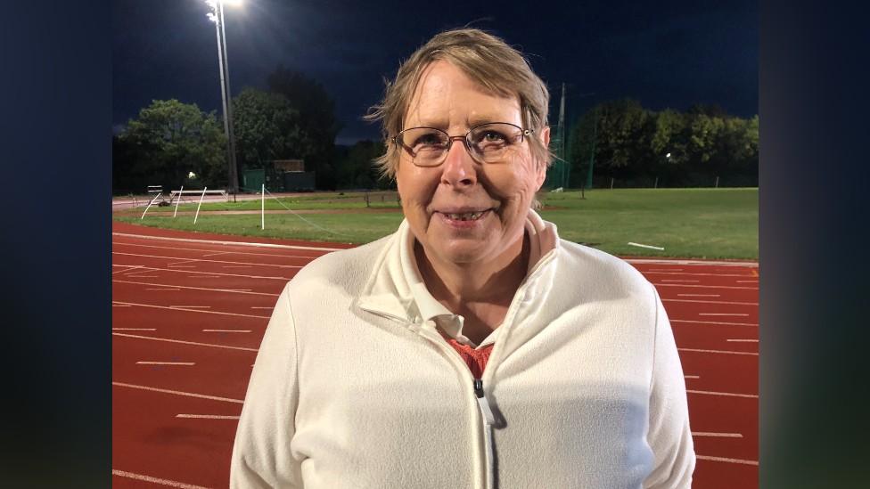 Athletics coach, Carol Jackson