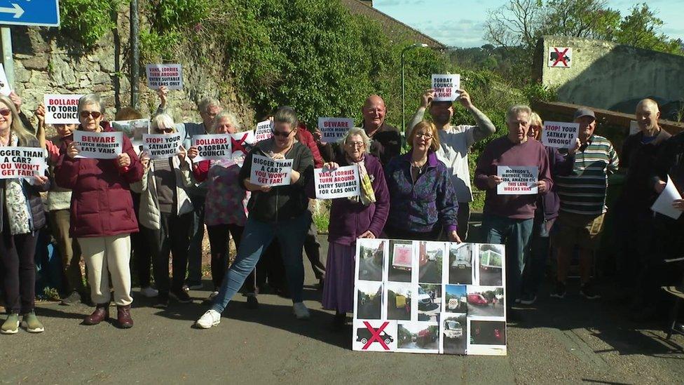 Residents have petitioned for bollards